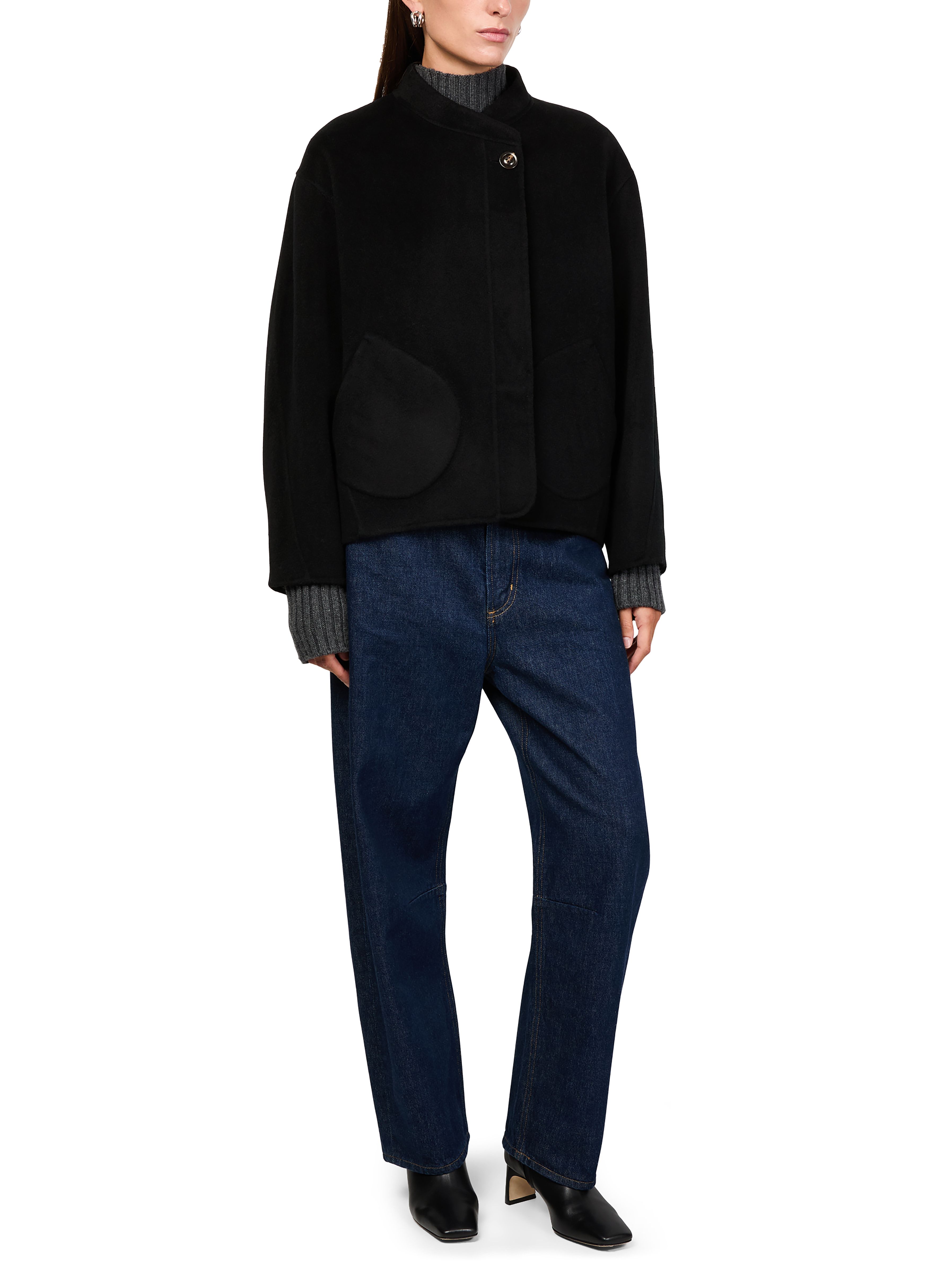Windsor wool and cashmere coat thumbnail 6