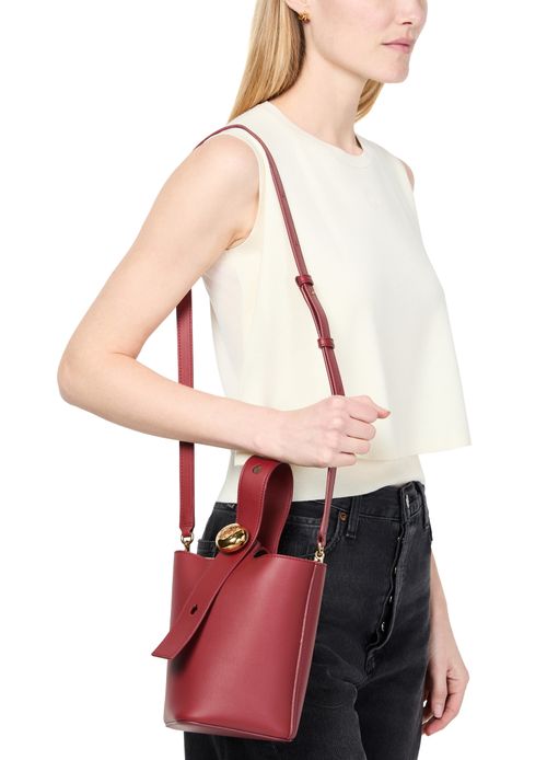 LOEWE Mini Pebble bucket bag