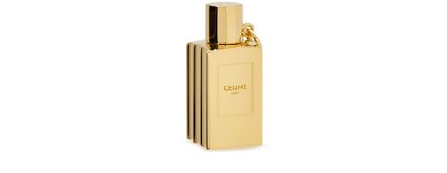 CELINE Celine separables small perfume pendant in brass with gold finish