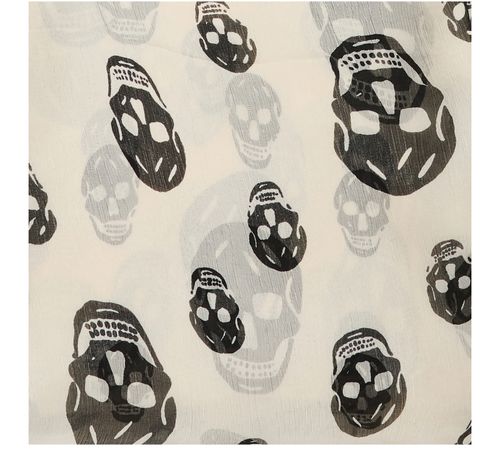 MCQUEEN Foulard Skull