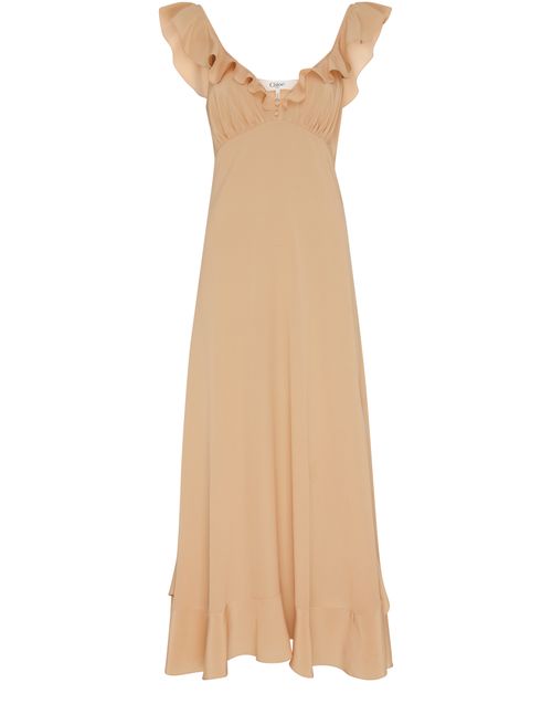 CHLOE Maxi dress in silk