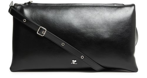 COURREGES Cuff leather bag