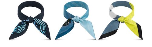 LOUIS VUITTON Set Of 3 Bandanas