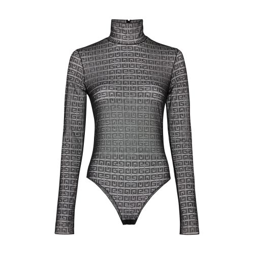 Shop Givenchy Long-sleeved Bodysuit In Black