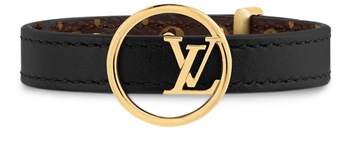 LOUIS VUITTON LV Eclipse Armband aus Leder