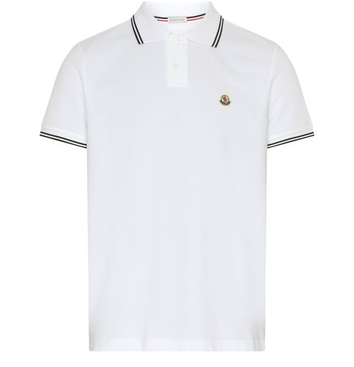 MONCLER Kurzarm-Poloshirt mit Logo