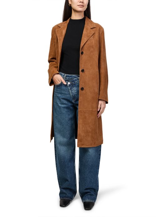 ARMA Jella suede coat