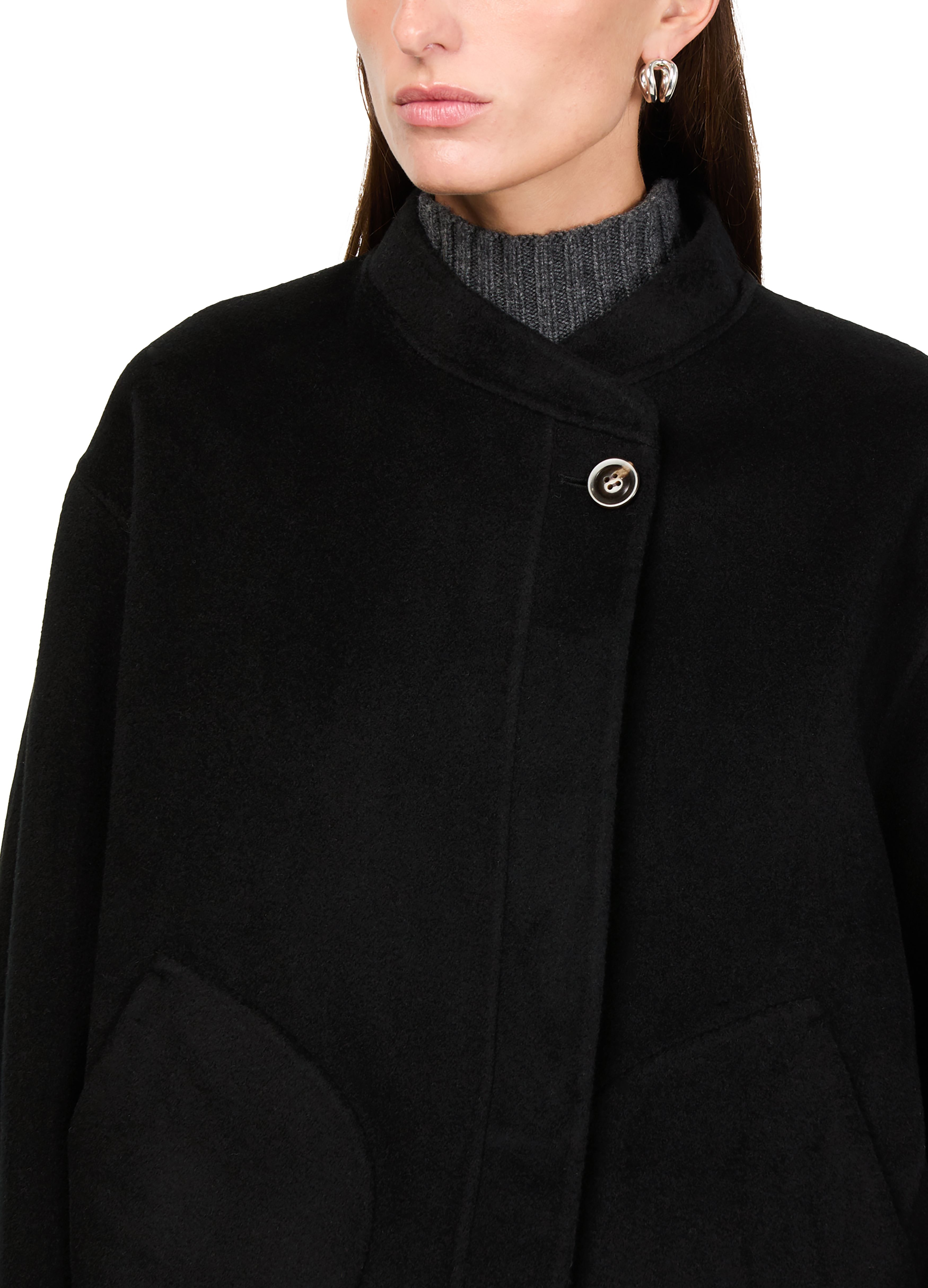 Windsor wool and cashmere coat thumbnail 4