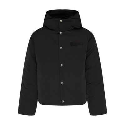 Jacquemus La Doudoune Down Jacket Men In Black