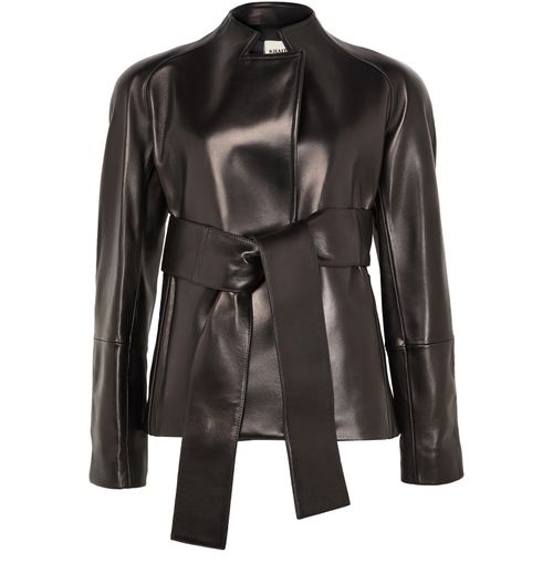 KHAITE Edith leather jacket