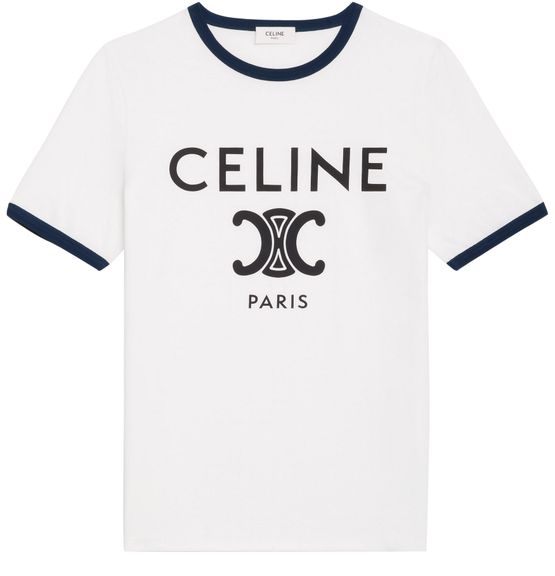 Women's Celine t-shirt in cotton jersey, CELINE