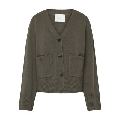 Lisa Yang Danni Cardigan In Fern