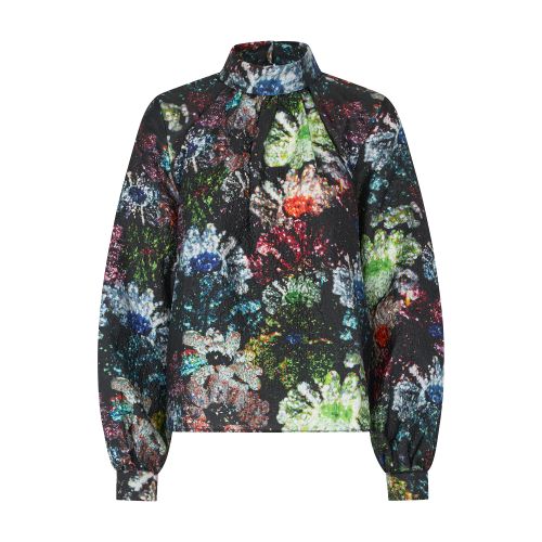 Shop Stine Goya Ashley Blouse In Glitter_bloom