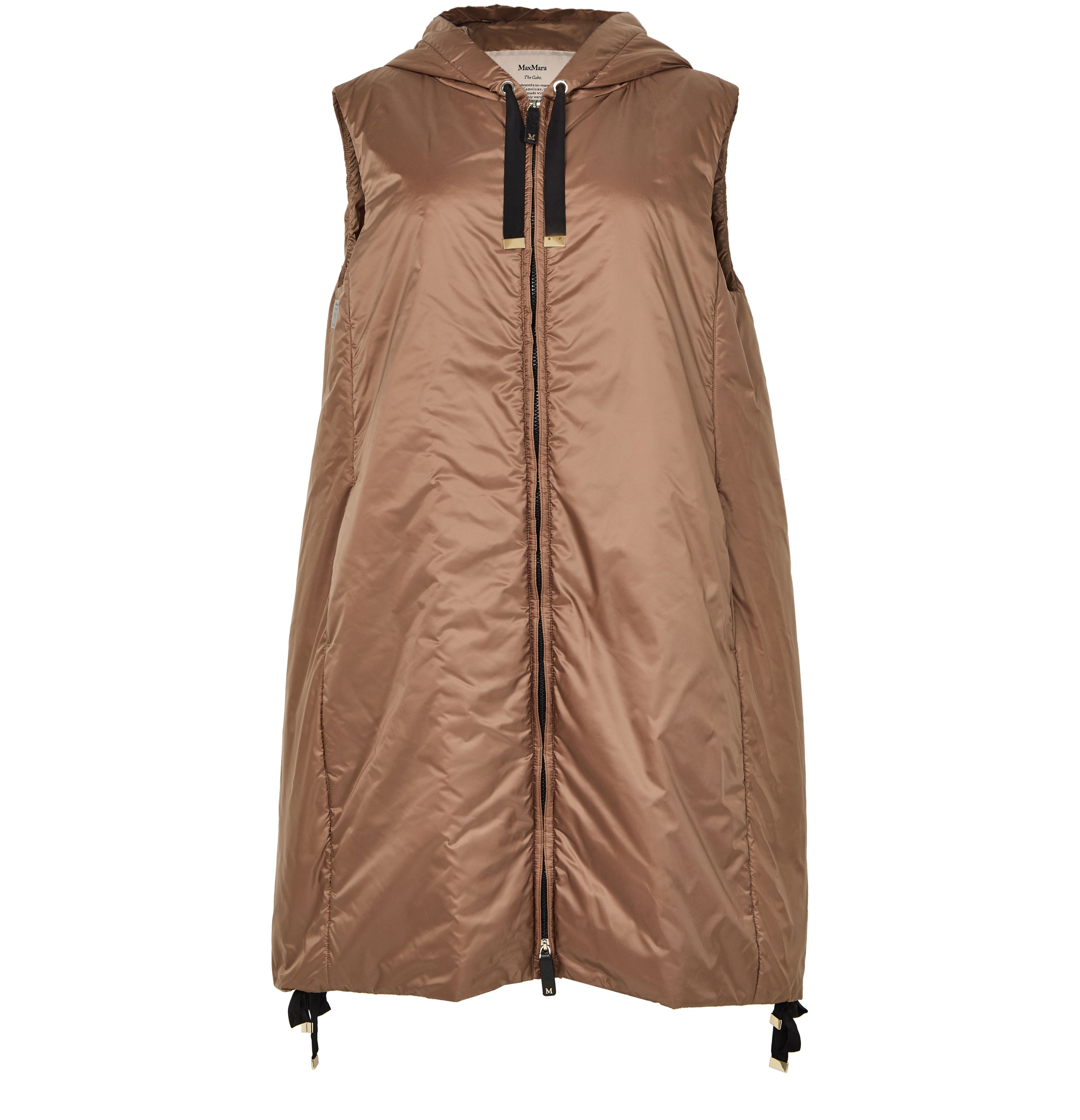 Greengi sleevless jacket - THE CUBE