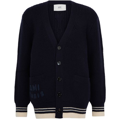 AMI PARIS Gerippter Cardigan