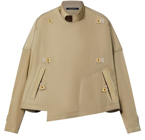 LOUIS VUITTON Bib Front Cropped Jacket