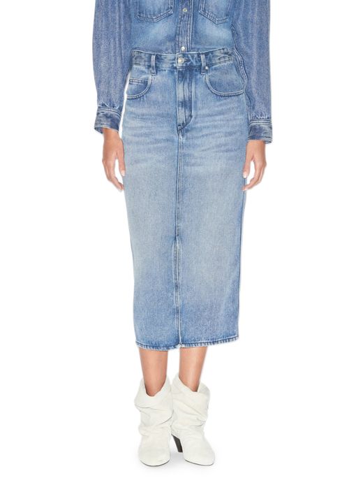 ISABEL MARANT Tilauria denim skirt