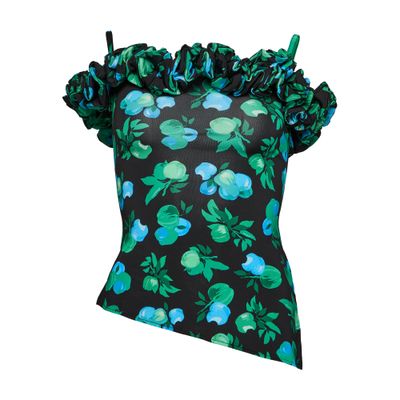 Coperni Suspender Top In Blue