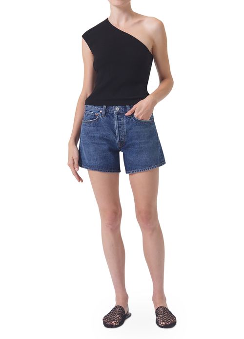 AGOLDE Parker denim short