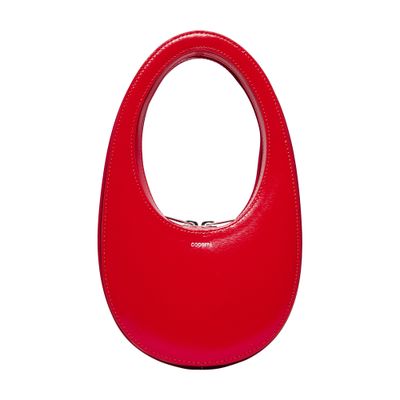 Coperni Tote Swipe Mini Aus Glas In Red