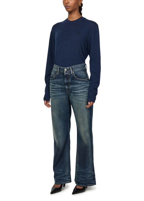 ACNE STUDIOS 2021F Broadway wide leg jeans