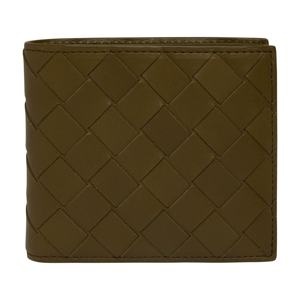 Intrecciato leather wallet thumbnail 7