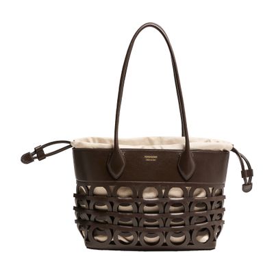 Ferragamo Gancini Tote Bag