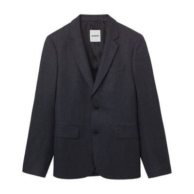 Produktbild von Blazer Mit 2 Knöpfen Und Gekerbtem Revers Business-Anzugjacke Sakko