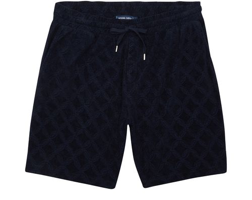 FRESCOBOL CARIOCA Treliça Augusto Terry Cotton Jacquard Shorts