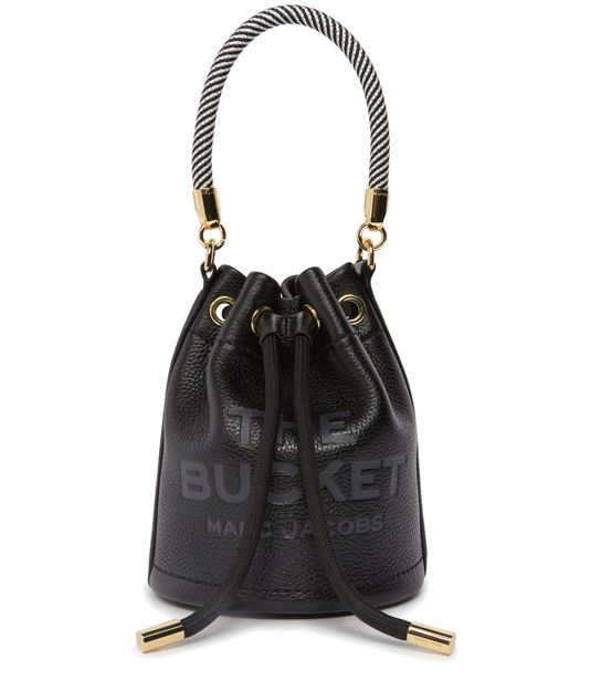 Marc Jacobs Black 'The Leather Mini Bucket' Bag