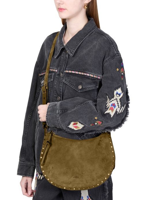 ISABEL MARANT Oskan soft zipped bag