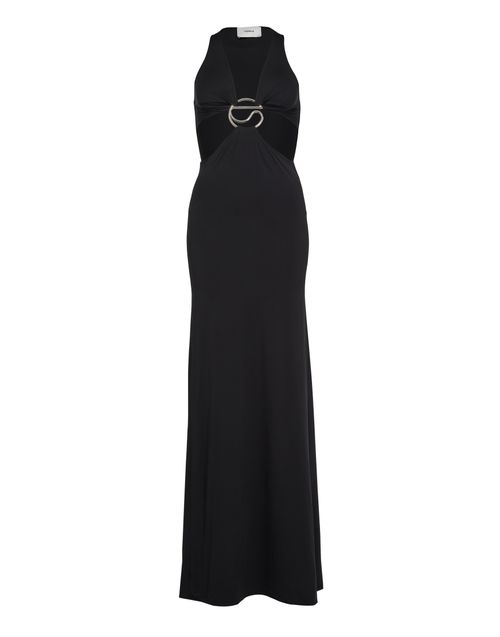 COPERNI Cut-out c-logo long dress