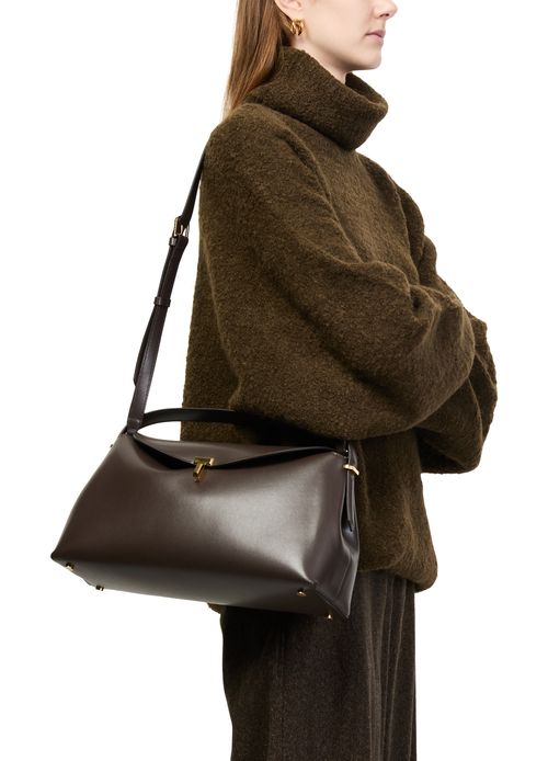 TOTEME Sac à main en cuir T-Lock