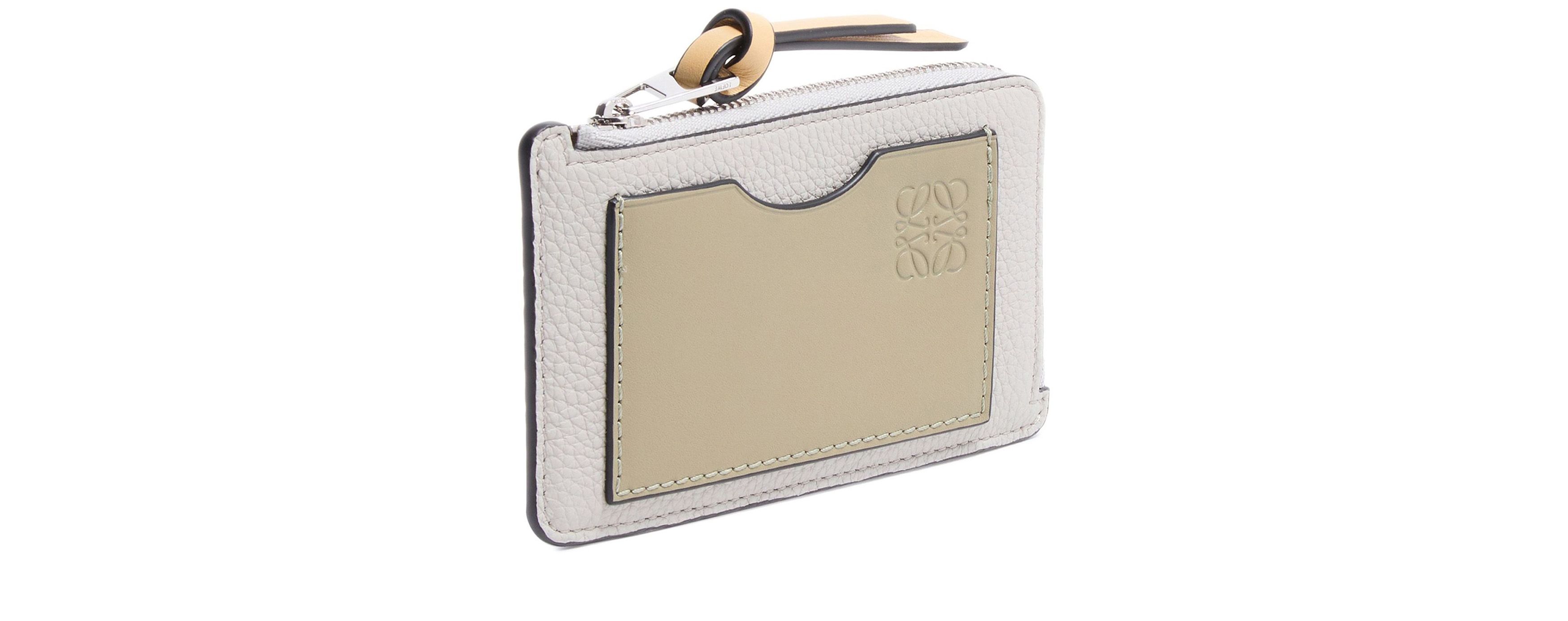 Coin cardholder in soft grained calfskin thumbnail 3