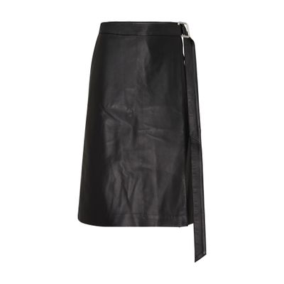 Ami Paris Wrap skirt