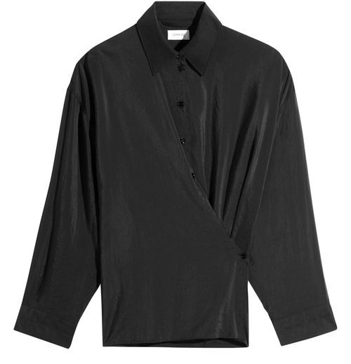 LEMAIRE 直领扭褶衬衫