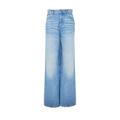 Chloé Straight-cut Jeans In Blue