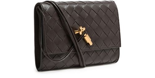 BOTTEGA VENETA Andiamo clutch with shoulder strap