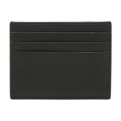 Bottega Veneta Intrecciato Credit Cardholder In Green