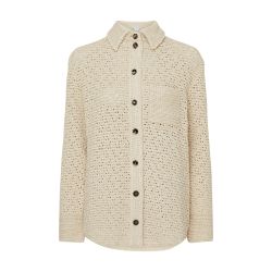 コットンクロシェ シャツ レディース | BOTTEGA VENETA | 24S