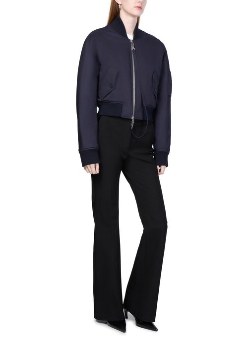 COURREGES Scuba polycotton bomber jacket