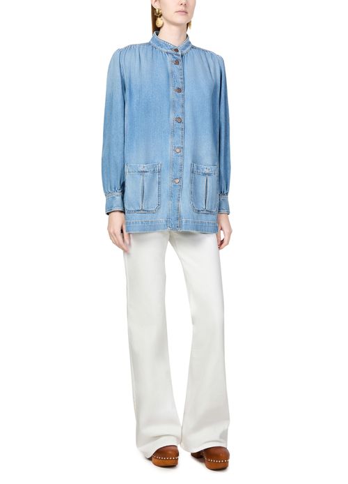 CHLOE Long sleeve denim jacket