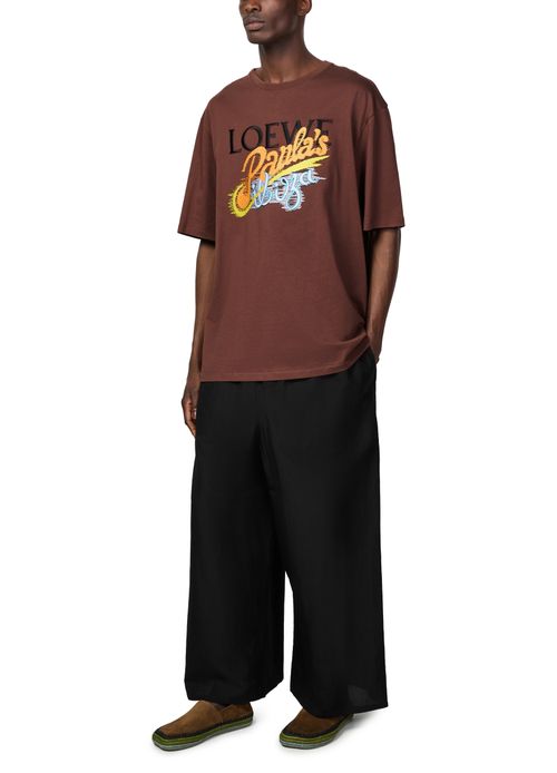 LOEWE Wide cotton t-shirt