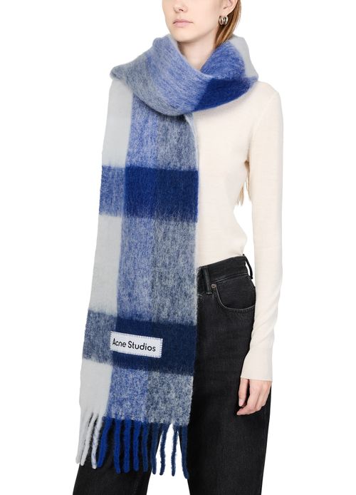 ACNE STUDIOS Vally scarf with fringes