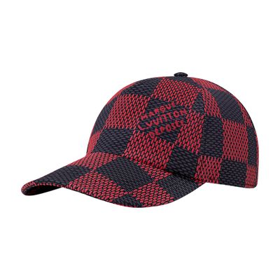 Louis Vuitton Damier Pop Cap In Red