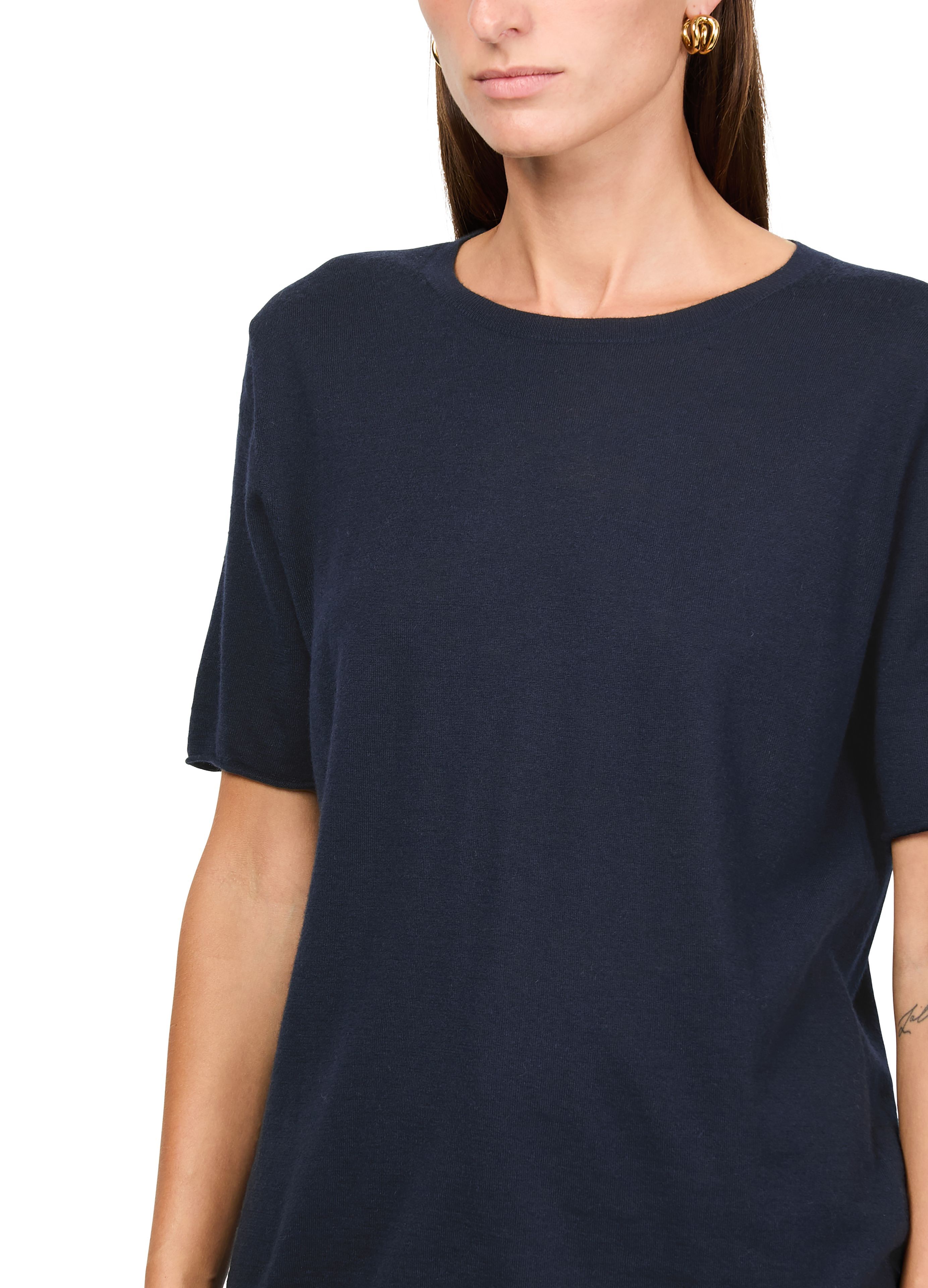 Ari short sleeves cashmere t-shirt thumbnail 4