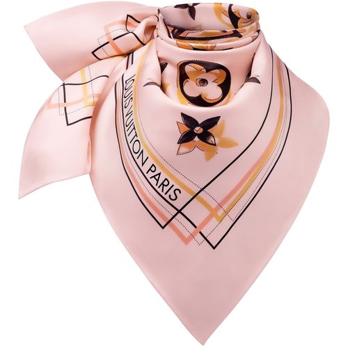 LOUIS VUITTON Graphic Monogram Square 90