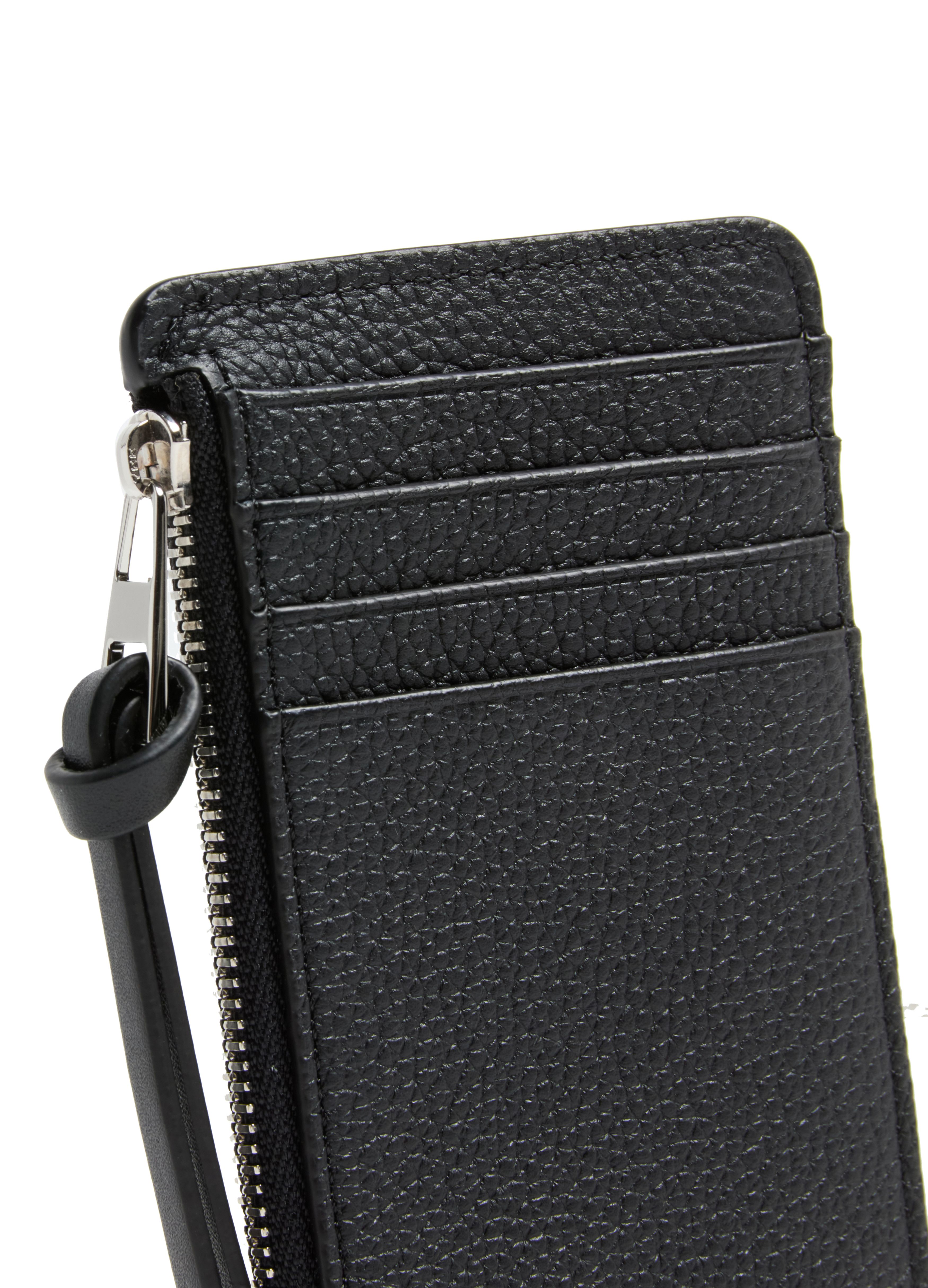 Coin cardholder in soft grained calfskin thumbnail 6