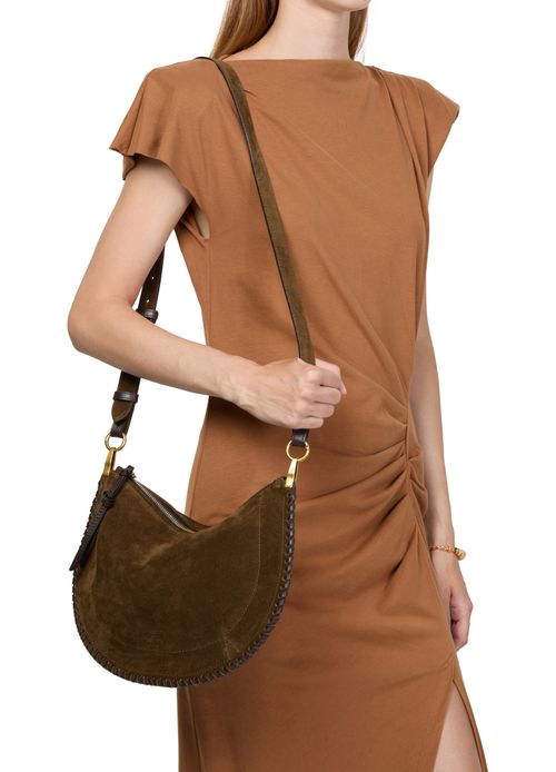 ISABEL MARANT Oskan soft zipped shoulder bag