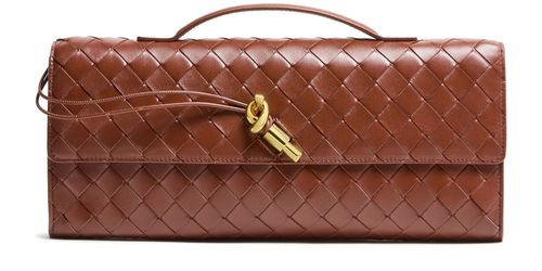 BOTTEGA VENETA Long Andiamo clutch with handle